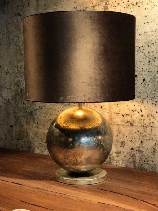 Leclercq & Bouwman - Tafellamp Boss 1 Bol Zilver