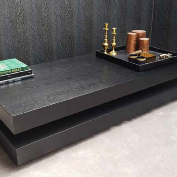 CHIQUE Concept - Salontafel Double in alle kleuren en maten ( Prijzen op aanvraag )