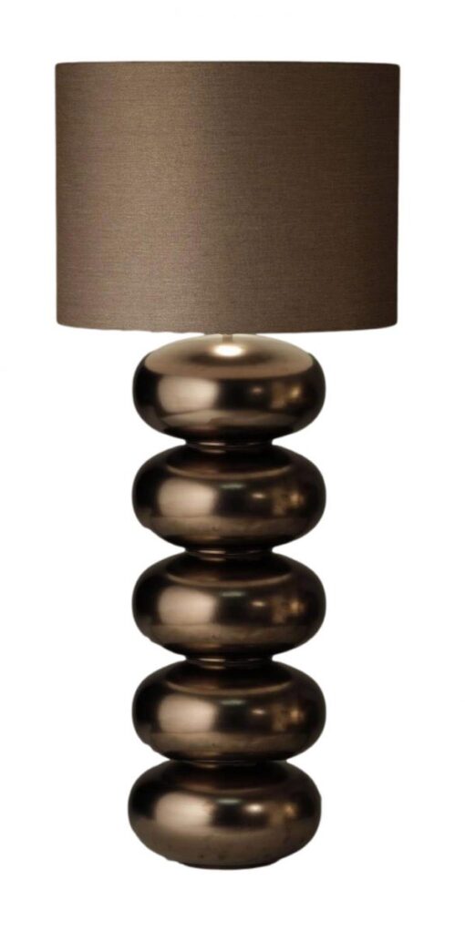 Stout Verlichting - Lido Vloerlamp 5x Ovaal Bol Rose Bronze glans - Afbeelding 2