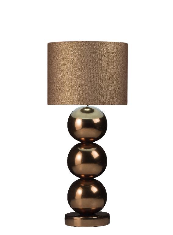 Stout Verlichting - Milano Tafel lamp met 3 x grote bol Golden Brons - Afbeelding 2