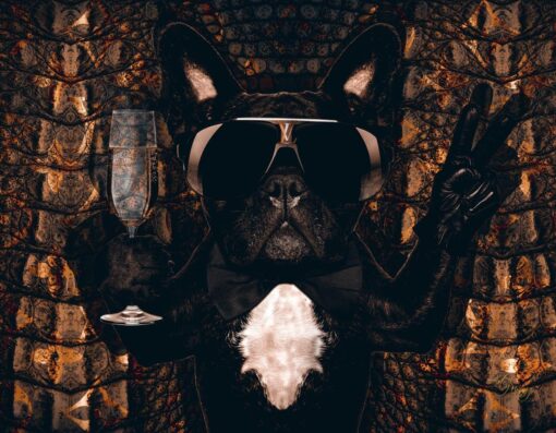 Louis Vuitton French Bulldog chique interieurs