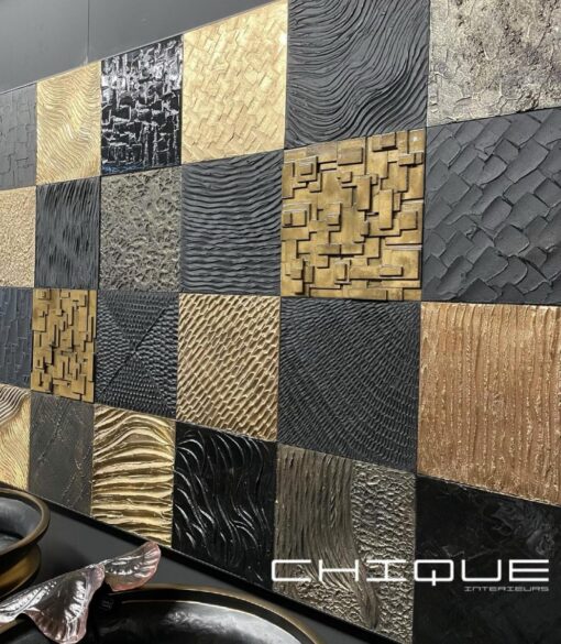 CHIQUE Art Collection - Metropolitan Luxury Wall Object - Afbeelding 2