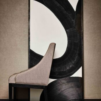 rosewood zijaanzicht - eetkamerstoel - Eric Kuster Metropolitan Luxury