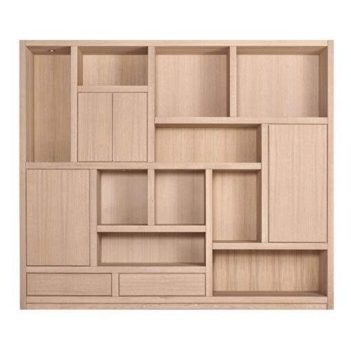 Keijser & Co - Wandmeubel Flex maatwerk kast eiken