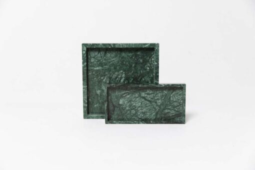 Mooisa - Marmer dienblad tray 30x30cm groen - Afbeelding 3