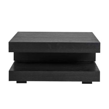 - Salontafel Oakura black 90x90