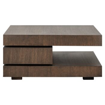 - Salontafel Oakura brown 90x90