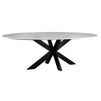 - Eettafel Lexington white oval 230