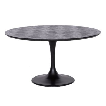 - Eettafel Blax black 140Ø