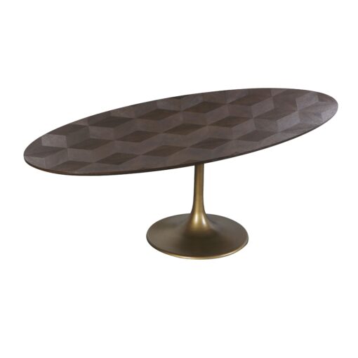- Eettafel Luxor brown oval 230