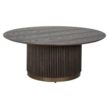 - Salontafel Luxor brown 100Ø