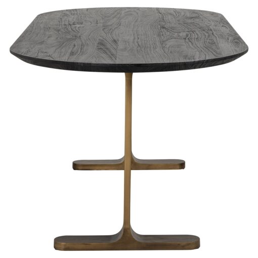 - Eettafel Revelin black/gold 235