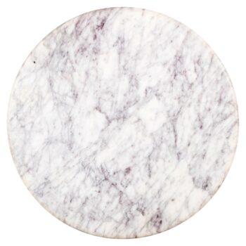 - Bijzettafel Holmes white 50Ø