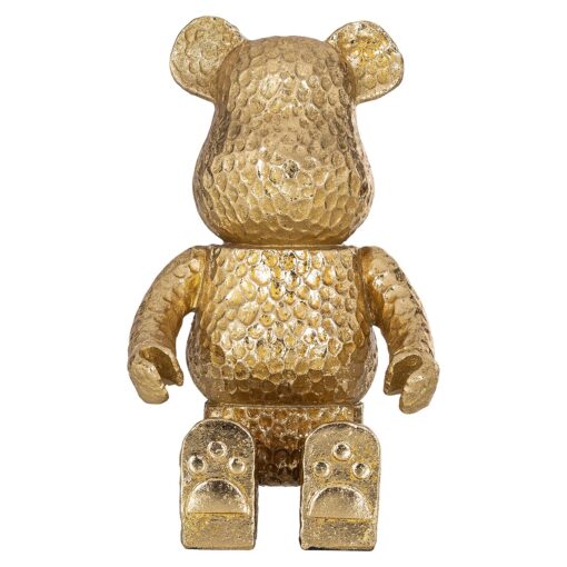 - Decoratief object Bear gold sitting