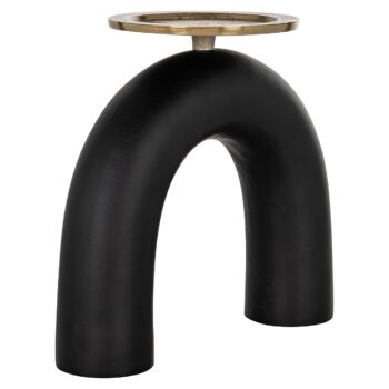 - Kandelaar Livi black/gold large