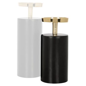 - Kandelaar Caya black/gold large