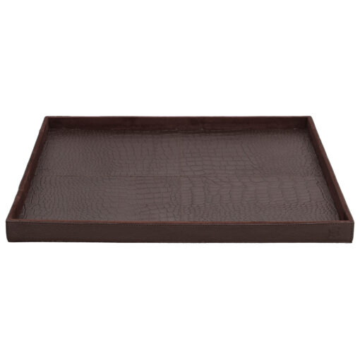 Chamada - Dienblad Leder Noa M Bruin