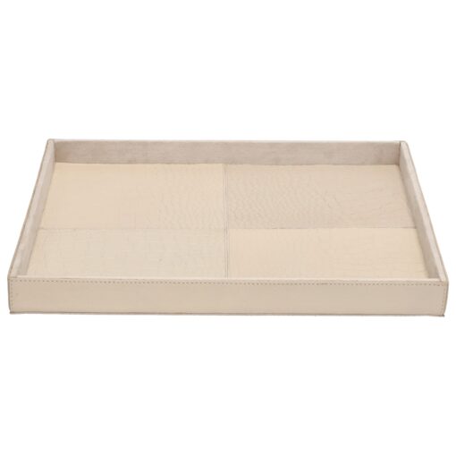 Chamada - Dienblad Leder Noa S Beige - Afbeelding 2