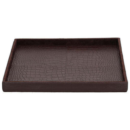 Chamada - Dienblad Leder Noa S Bruin