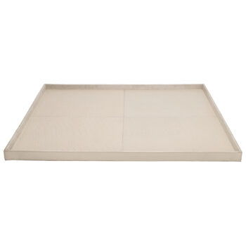 Chamada - Dienblad Leder Noa XL Beige