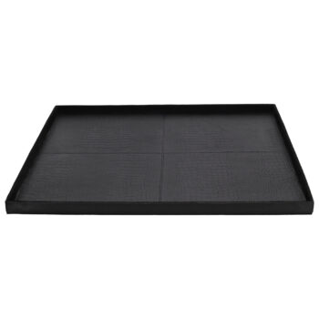 Chamada - Dienblad Leder Noa XL Zwart