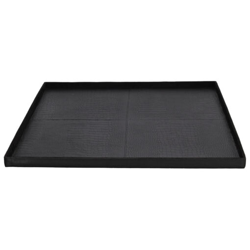 Chamada - Dienblad Leder Noa XL Zwart - Afbeelding 3