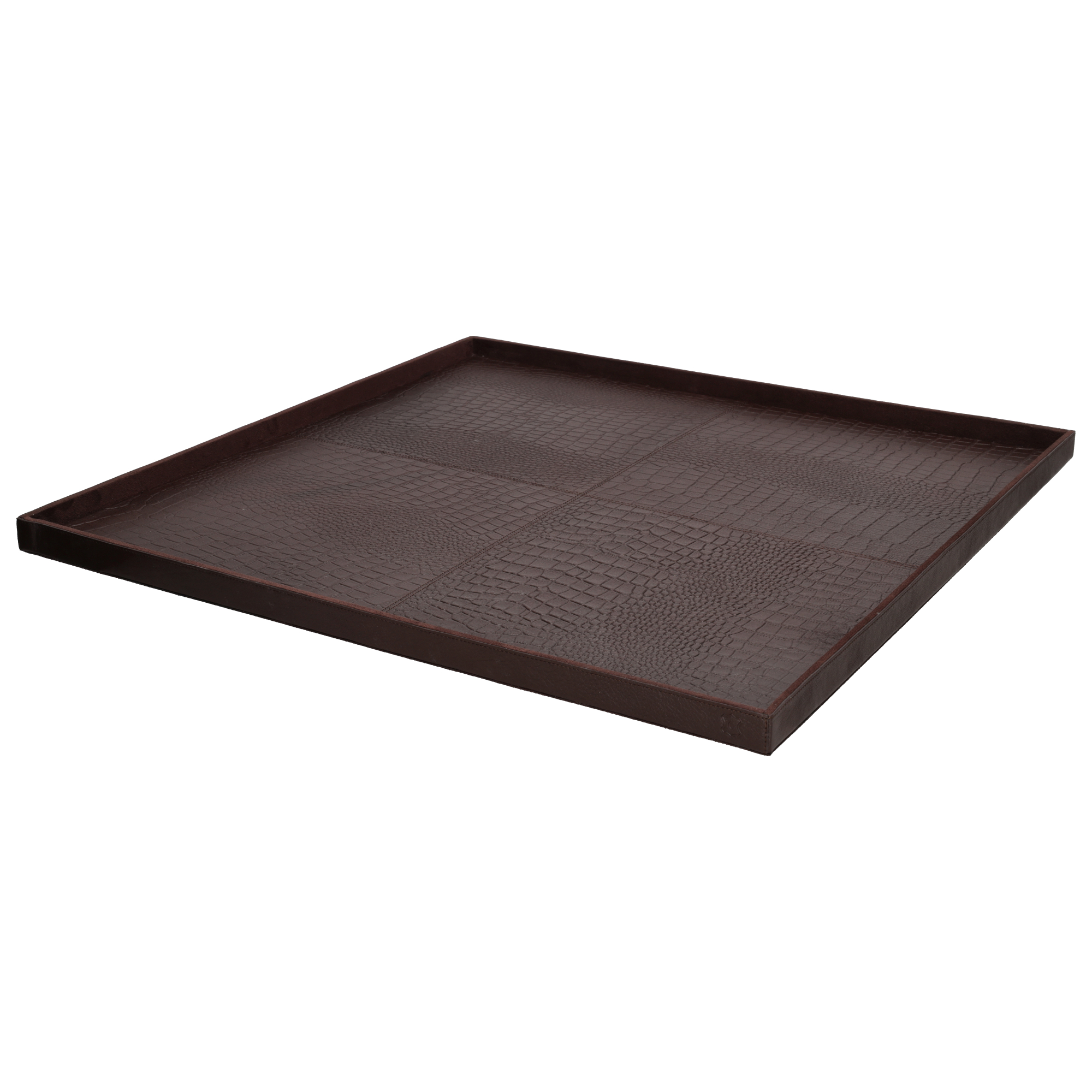 Chamada - Dienblad Leder Noa XL Bruin - Afbeelding 2