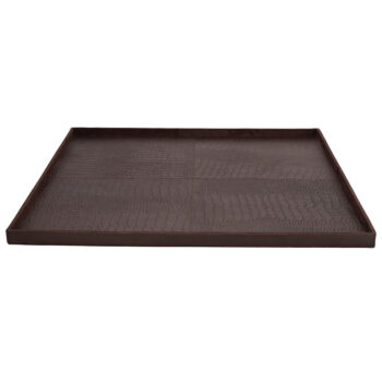 Chamada - Dienblad Leder Noa XL Bruin