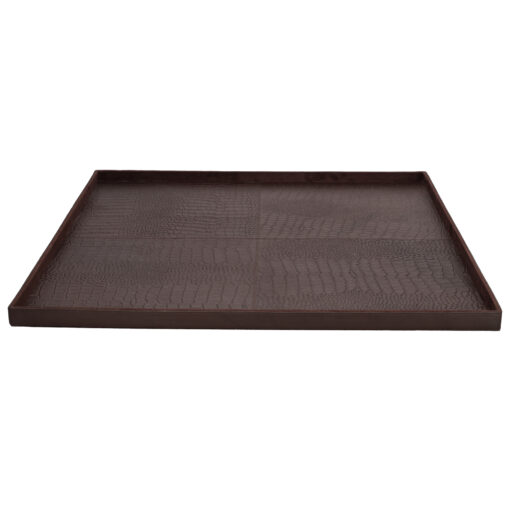 Chamada - Dienblad Leder Noa XL Bruin