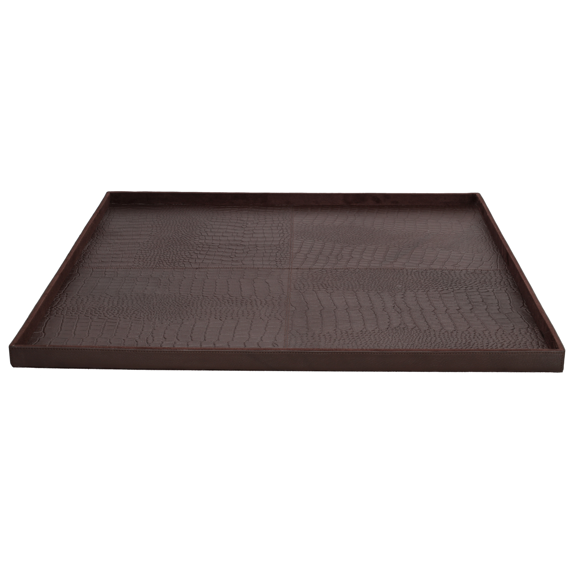 Chamada - Dienblad Leder Noa XL Bruin