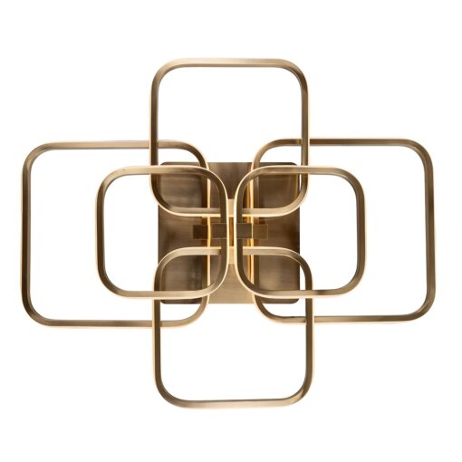 - Plafondlamp Cailey brushed gold