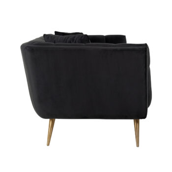 - Bank Huxley anthracite velvet