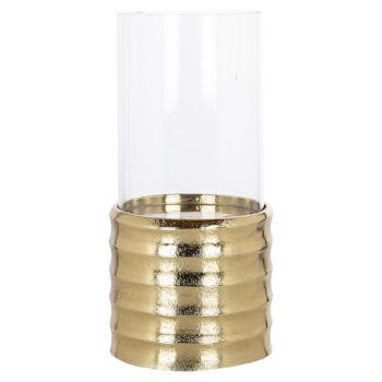 - Windlicht Bodil gold small