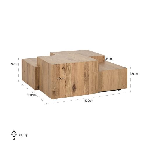 - Salontafel Lennox Nature (Natural)