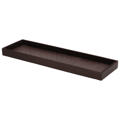 Chamada - Dienblad Leder Maria S Bruin - Afbeelding 2