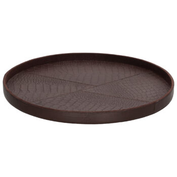 Chamada - Dienblad Leder Merel M Bruin