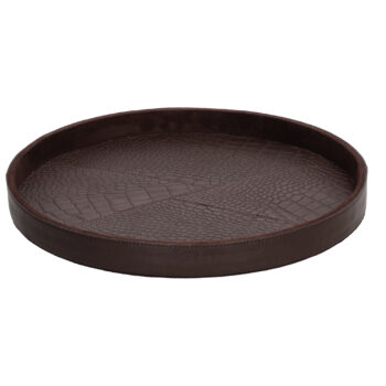 Chamada - Dienblad Leder Merel S Bruin