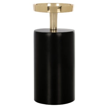 - Kandelaar Caya black/gold small