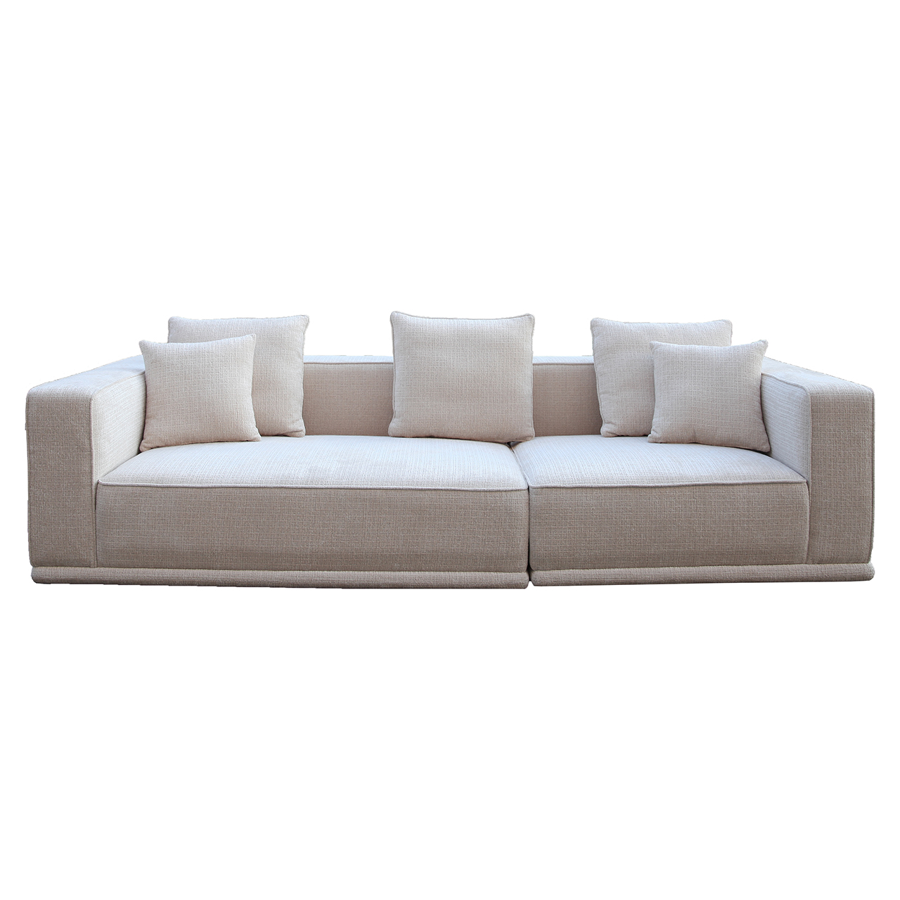 - Bank Lusso niagara beige 3-seater