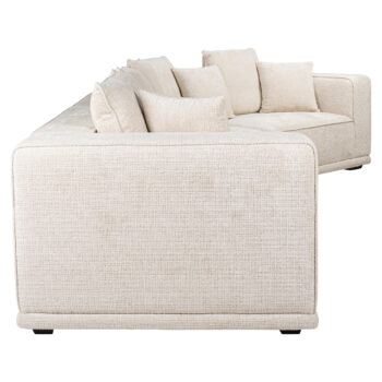 - Bank Lusso niagara beige 4-seater