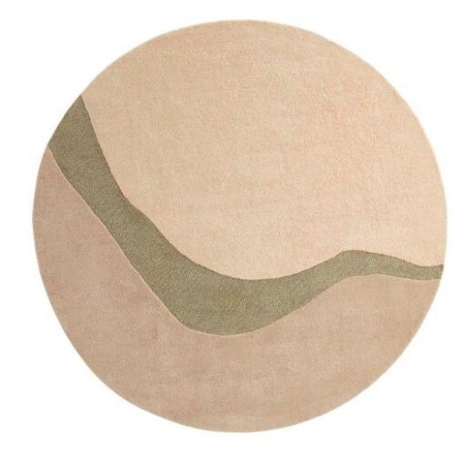 CHIQUE Concept - Khaki 750 rond Vloerkleed 200cm
