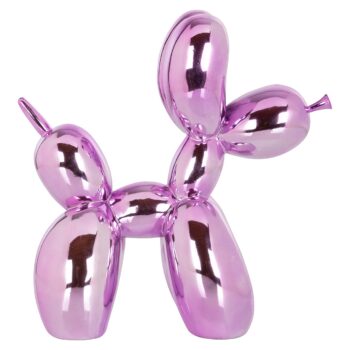 - Decoratief object Dog pink