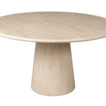 - Eettafel Fictus beige 140Ø