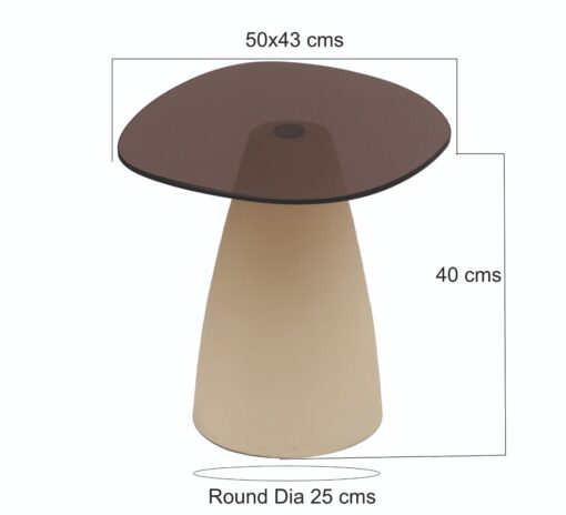 CHIQUE Concept - Bijzettafel Mylo 50cm - Afbeelding 2
