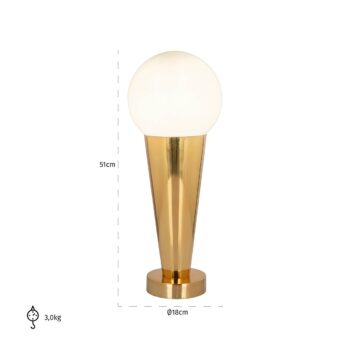 - Tafellamp Cone (Gold)