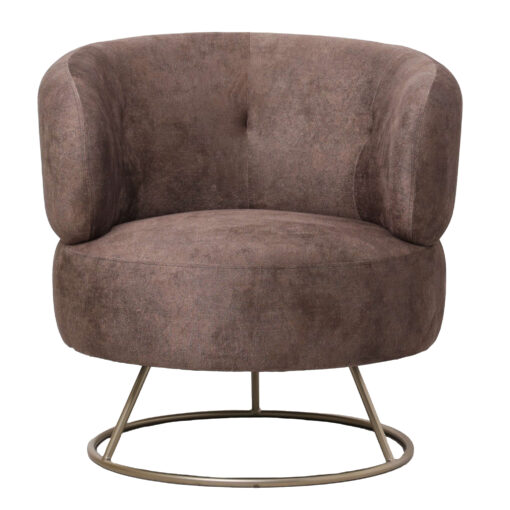 PTMD - Carice Brown fauteuil infinity 3 bison gold base
