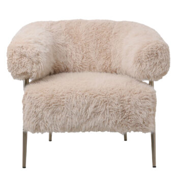 PTMD - Hair Cream fauteuil champagne metal base