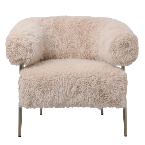 PTMD - Hair Cream fauteuil champagne metal base