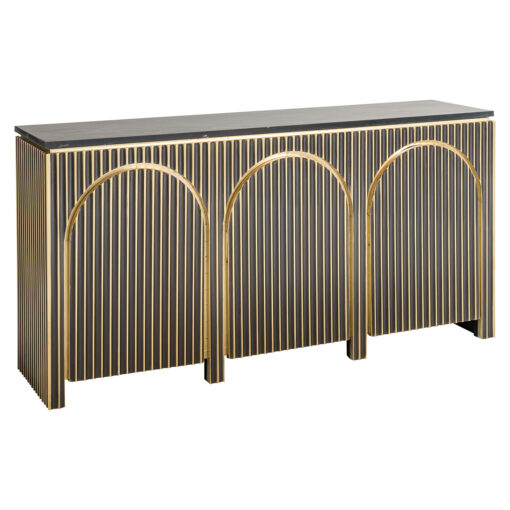 - Dressoir Les Arcs brushed gold
