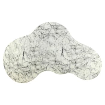 - Buiten salontafel Rockyard white marble look